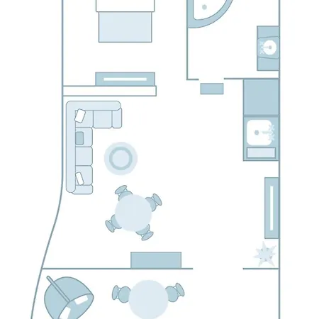 & Traky, Saint Vlas, улица черно море 12 Lejlighed